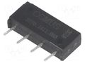 Relay: reed switch; SPST-NO; Ucoil: 5VDC; 500mA; max.200VDC; 10W COMUS 3570.1411.053