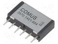 Relay: reed switch; DPST-NO; Ucoil: 5VDC; 500mA; max.200VDC; 10W COMUS 3570.1421.054