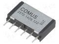 Relay: reed switch; DPST-NO; Ucoil: 12VDC; 1A; max.200VDC; 15W; THT COMUS 3570.1429.122