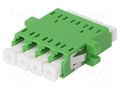 Connector: fiber optic; socket,coupler; single mode  (SM),quad FIBRAIN A001-LCA-4X-1118