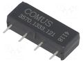 Relay: reed switch; SPST-NO; Ucoil: 12VDC; 500mA; max.200VDC; 10W COMUS 3570.1333.121