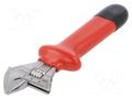 Wrench; insulated,adjustable; Jaw capacity: 24mm; tool steel BAHCO SA.8071V
