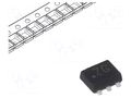 Transistor: N-MOSFET x2; Trench; unipolar; 60V; 0.24A; Idm: 1.2A NEXPERIA 2N7002BKV.115