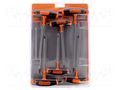 Kit: screwdrivers; Torx®; Kind of handle: T; 6pcs. BAHCO SA.903T-2