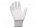 Protective gloves; ESD; S; 10set; polyamide; <100MΩ ANTISTAT ATS-109-0920