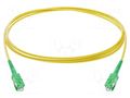 Fiber patch cord; SC/APC,both sides; 20m; Optical fiber: 9/125um FIBRAIN FIBRAIN-PATCH-004