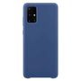 Silicone Case Soft Flexible Rubber Cover for Samsung Galaxy S21+ 5G (S21 Plus 5G) dark blue, Hurtel 5907769325052 5907769325052