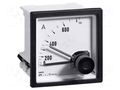 Ammeter; on panel; I AC: 0÷500A,600A; True RMS; Class: 3; 50÷60Hz CROMPTON - TE CONNECTIVITY E244-16A-G-11