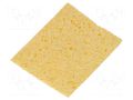 Tip cleaning sponge; for soldering station; 55x35mm SOLDER PEAK SP-SPONGE