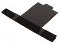 Container: box; with foam lining; ESD; black; cardboards ANTISTAT ATS-027-0020