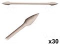 Tool: cleaning sticks; L: 79.37mm; 30pcs; Handle material: wood Techspray TCH-2313-30
