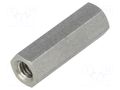 Screwed spacer sleeve; 25mm; Int.thread: M5; hexagonal DREMEC TFF-M5X25/DR148