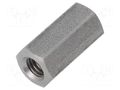 Screwed spacer sleeve; 20mm; Int.thread: M6; hexagonal DREMEC TFF-M6X20/DR149