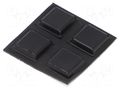 Accessories: Quick mounting feet; for enclosures TEKO PA/4.9