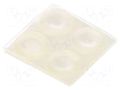 Accessories: Quick mounting feet; for enclosures TEKO PAT4.0