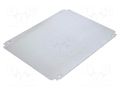 Mounting plate; galvanised steel; 1.8mm SCHNEIDER ELECTRIC NSYMM54