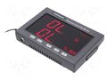 Thermo-hygrometer; -20÷60°C; 5÷95%RH; Accuracy: ±1°C TENMARS TM-185