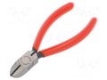 Pliers; side,cutting; handles with plastic grips; 125mm KNIPEX KNP.7001125