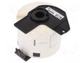 Label; 62mm; 100mm; white; Character colour: black; self-adhesive BROTHER BR-DK11202