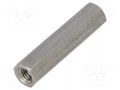 Screwed spacer sleeve; 35mm; Int.thread: M5; hexagonal DREMEC TFF-M5X35/DR148