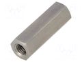 Screwed spacer sleeve; 40mm; Int.thread: M8; hexagonal DREMEC TFF-M8X40/DR1413