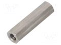 Screwed spacer sleeve; 50mm; Int.thread: M8; hexagonal DREMEC TFF-M8X50/DR1413