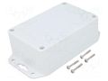 Enclosure: multipurpose; X: 80mm; Y: 120mm; Z: 45mm; ZP; ABS; gasket KRADEX ZP1208045UJH-ABS