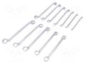 Wrench-set; box,bent; Chrom-vanadium steel; Blade: about 47 HRC PROLINE PRE-58779