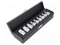 Wrenches set; Torx® socket,socket spanner; 9pcs. YATO YT-0521