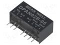 Converter: DC/DC; 2W; Uin: 18÷36VDC; Uout: 5VDC; Uout2: -5VDC; SIP8 MEAN WELL DPAN02B-05