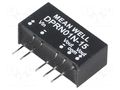 Converter: DC/DC; 1W; Uin: 22.8÷26.4VDC; Uout: 15VDC; Uout2: -15VDC MEAN WELL DPRN01N-15