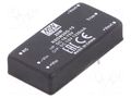 Converter: DC/DC; 20W; Uin: 18÷75VDC; Uout: 15VDC; Iout: 1330mA; THT MEAN WELL RSDW20G-15