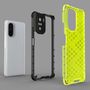 Honeycomb Case armor cover with TPU Bumper for Xiaomi Redmi K40 Pro+ / K40 Pro / K40 / Poco F3 blue, Hurtel 5907769325137 5907769325137