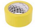 Tape: marking; yellow; L: 33m; W: 50mm; self-adhesive 3M 3M-764I-50-33YE