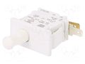 Switch: door; Pos: 2; SPDT; 0.1A; Leads: connectors 4,8x0,8mm ZF F68-30A