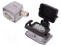 Connector: HDC; male + female; PIN: 6; 16A; 500V; HDC; 6+PE; M20 PHOENIX CONTACT HCSTAB06PTBWSCLSM2