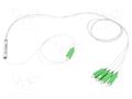 Transition: splitter; SC/APC,both sides; Input: SC/APC; 55x7x4mm FIBRAIN FIBRAIN-SPLIT-004