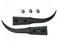 Kit of tips; Blade tip shape: flat; Tweezers len: 40mm; ESD; 2pcs. IDEAL-TEK IDL-A7CP