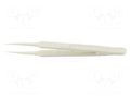 Tweezers; Blade tip shape: sharp; Tweezers len: 115mm; ESD IDEAL-TEK IDL-705.DG
