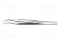 Tweezers; 120mm; for precision works; Blade tip shape: sharp IDEAL-TEK IDL-7.TA.0