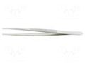 Tweezers; 120mm; Blade tip shape: flat; universal IDEAL-TEK IDL-582.SA.1