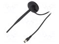 Antenna; DAB,DVB-T; 7dBi; magnet; 75Ω; 174÷230MHz,470÷860MHz; 2m SR PASSIVES DVB-T-AT03