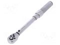 Wrench; torque; 250mm; 2.5÷20Nm; Mounting: 1/4"; Kit: soft case YATO YT-07511
