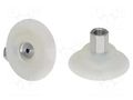 Suction cup; 50mm; G1/8" IG; Shore hardness: 55; 7cm3; 91N; PFYN SCHMALZ SMZ.10.01.01.00105