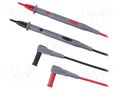 Test leads; Umax: 1kV; Imax: 10A; 0.89m; black,red; 2pcs. UNI-T UT41600960