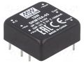 Converter: DC/DC; 10W; Uin: 9÷18VDC; Uout: 5VDC; Uout2: -5VDC; THT MEAN WELL DKM10A-05