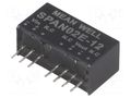 Converter: DC/DC; 2W; Uin: 4.5÷9VDC; Uout: 12VDC; Iout: 0÷167mA; SIP8 MEAN WELL SPAN02E-12