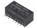 Converter: DC/DC; 3W; Uin: 9÷36VDC; Uout: 3.3VDC; Iout: 0÷700mA; SIP8 MEAN WELL SPBW03F-03
