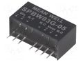 Converter: DC/DC; 3W; Uin: 18÷75VDC; Uout: 5VDC; Iout: 0÷600mA; SIP8 MEAN WELL SPBW03G-05