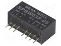 Converter: DC/DC; 3W; Uin: 9÷36VDC; Uout: 5VDC; Iout: 0÷600mA; SIP8 MEAN WELL SPBW03F-05